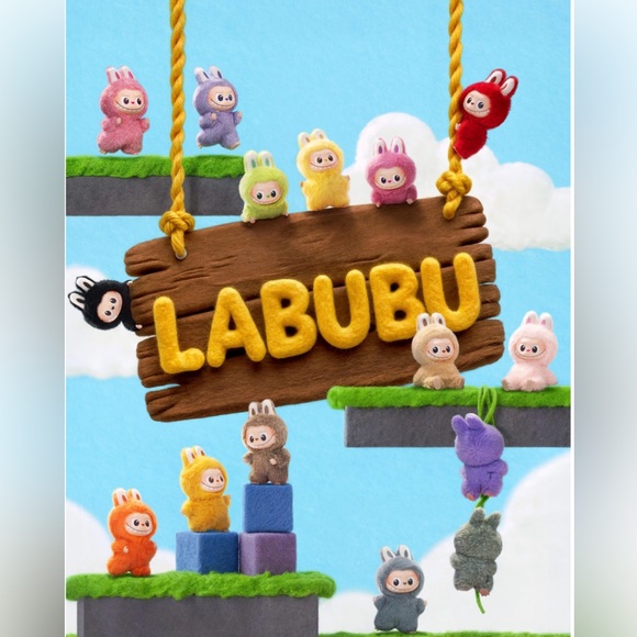 SOLD Authentic Pop Mart Pin For Love “Y” Labubu - Picture 2 of 8